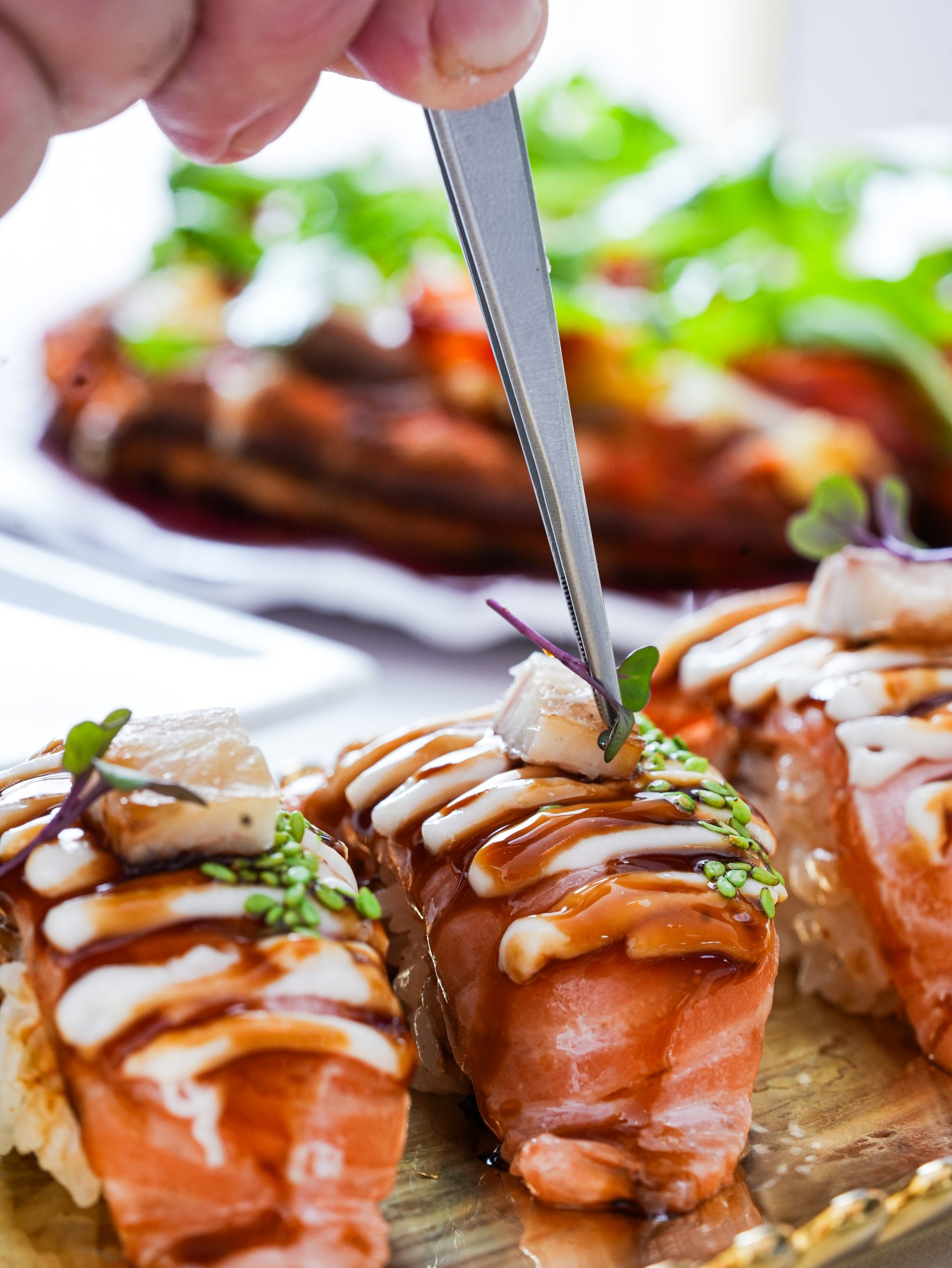 Barra de D'Gustar con tapas y champagne — champagne bar en Palma